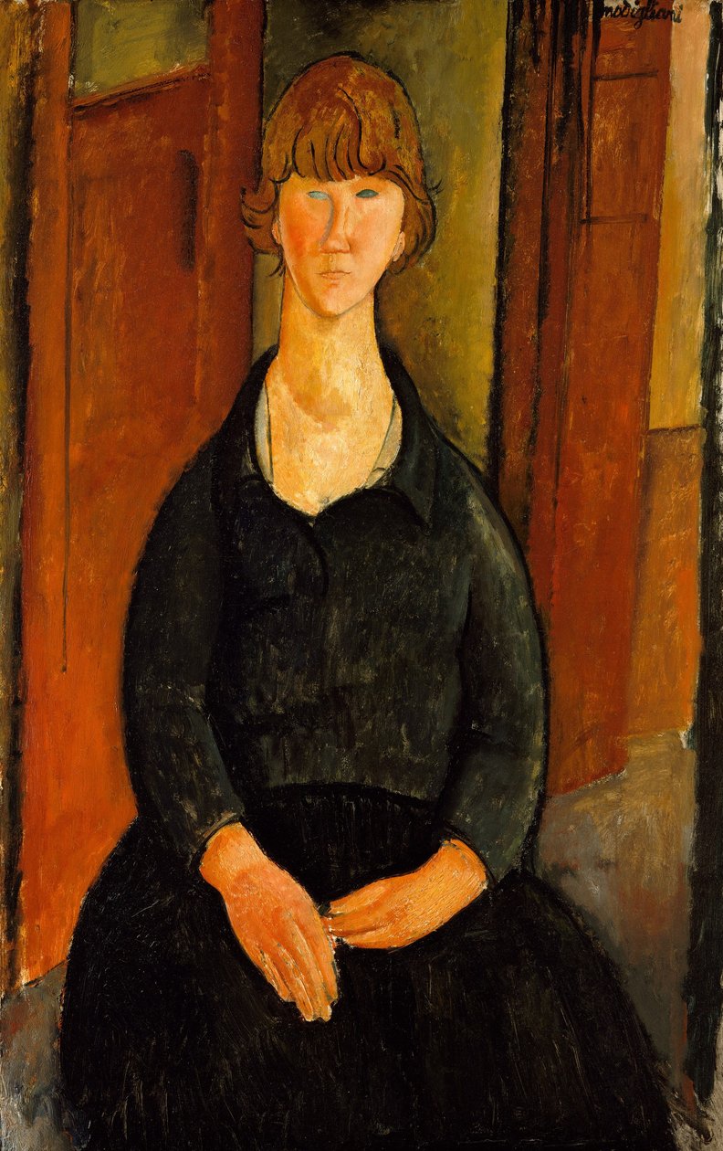 Prodavač květin, 1919 od Amedeo Modigliani