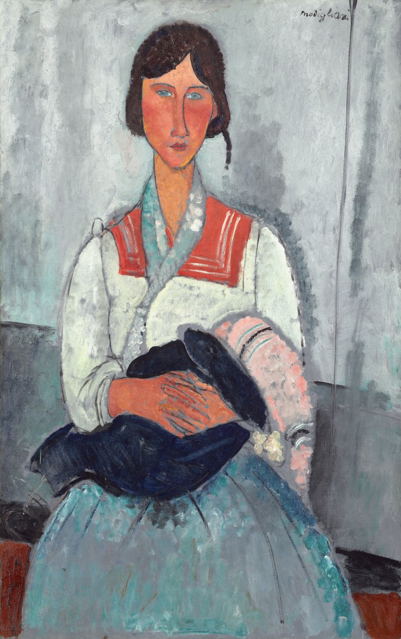 Cikánka s dítětem od Amedeo Modigliani