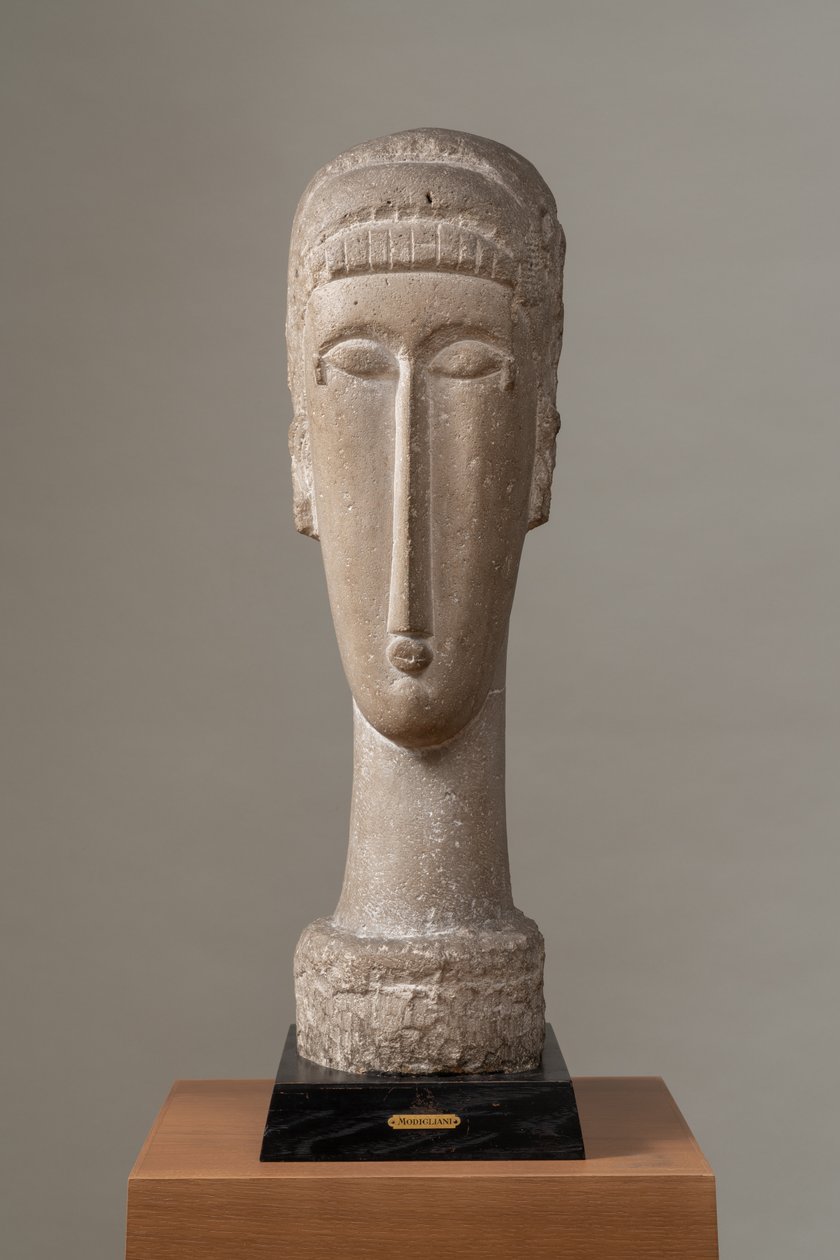 Hlava od Amedeo Modigliani