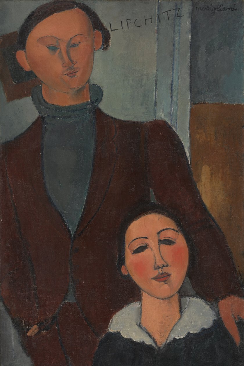 Jacques a Berthe Lipchitzovi od Amedeo Modigliani