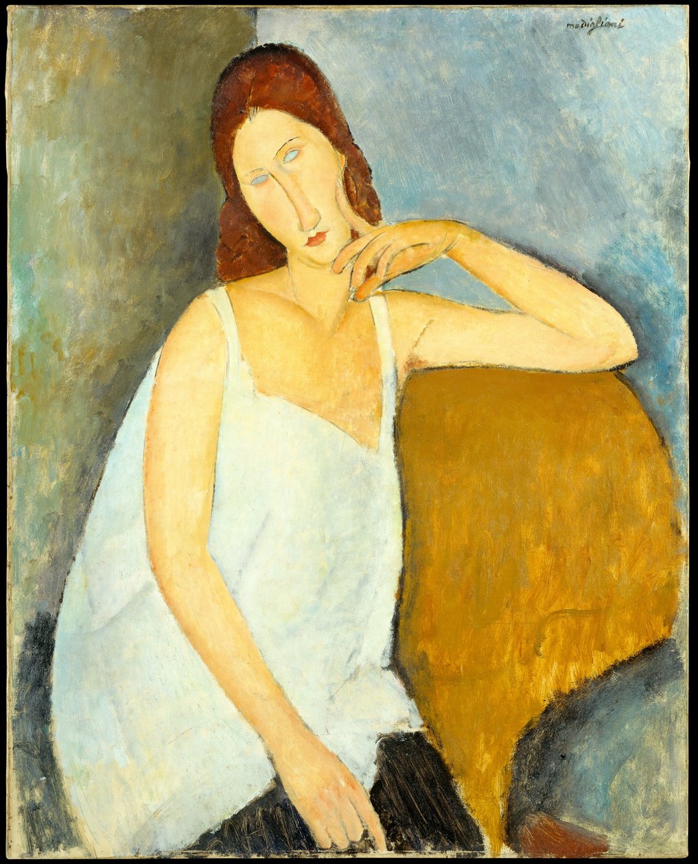 Jeanne Hébuterne (1898-1920) od Amedeo Modigliani