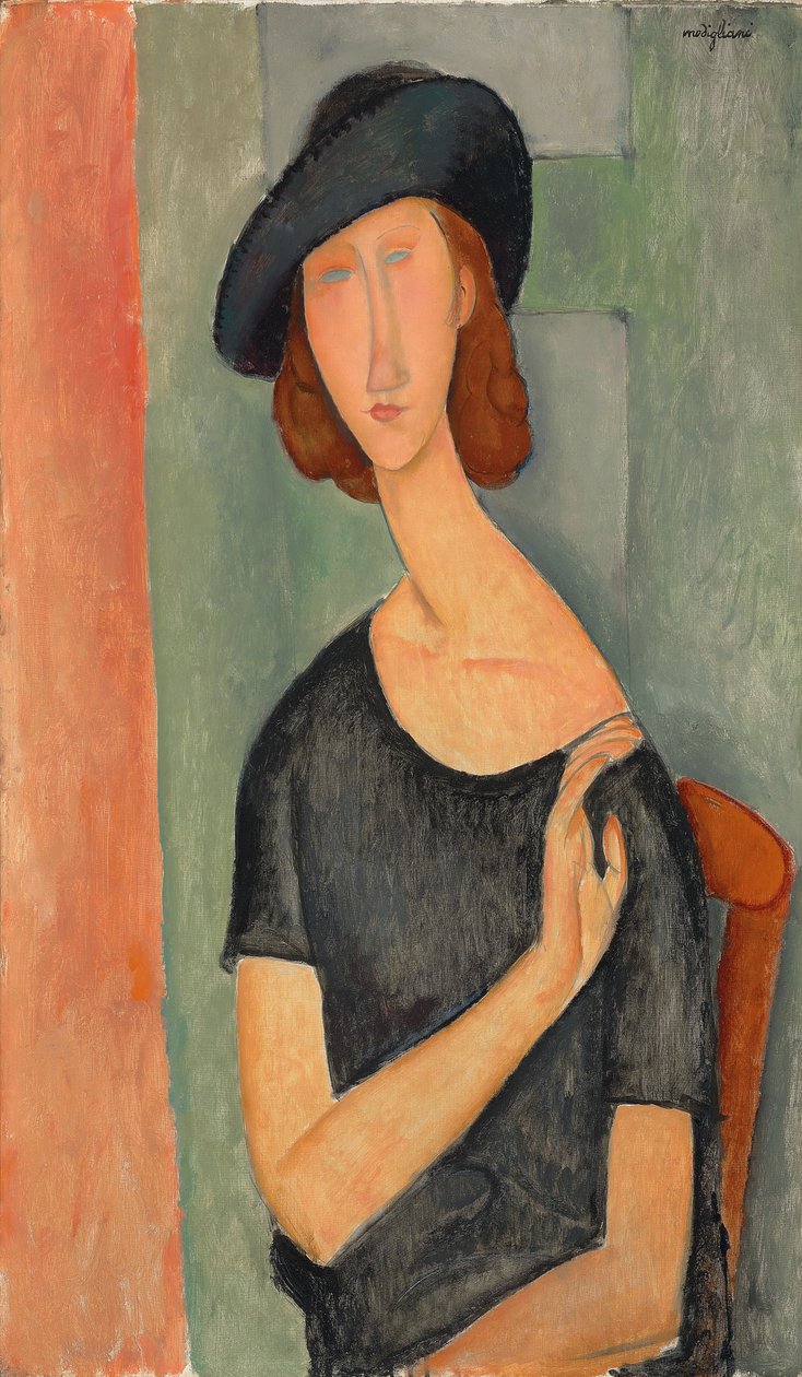Jeanne Hébuterne (Au chapeau) od Amedeo Modigliani