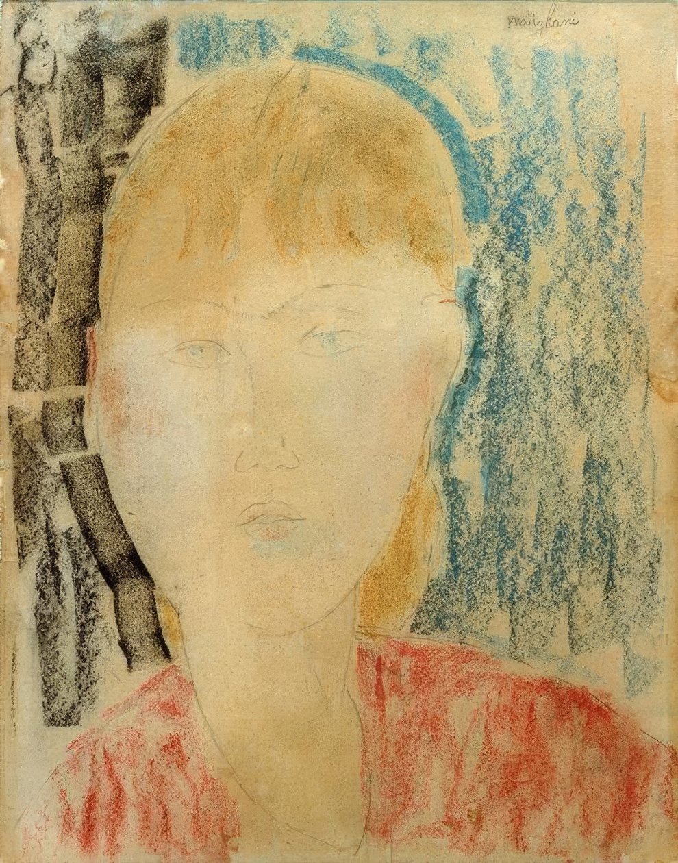 Růžový živůtek od Amedeo Modigliani