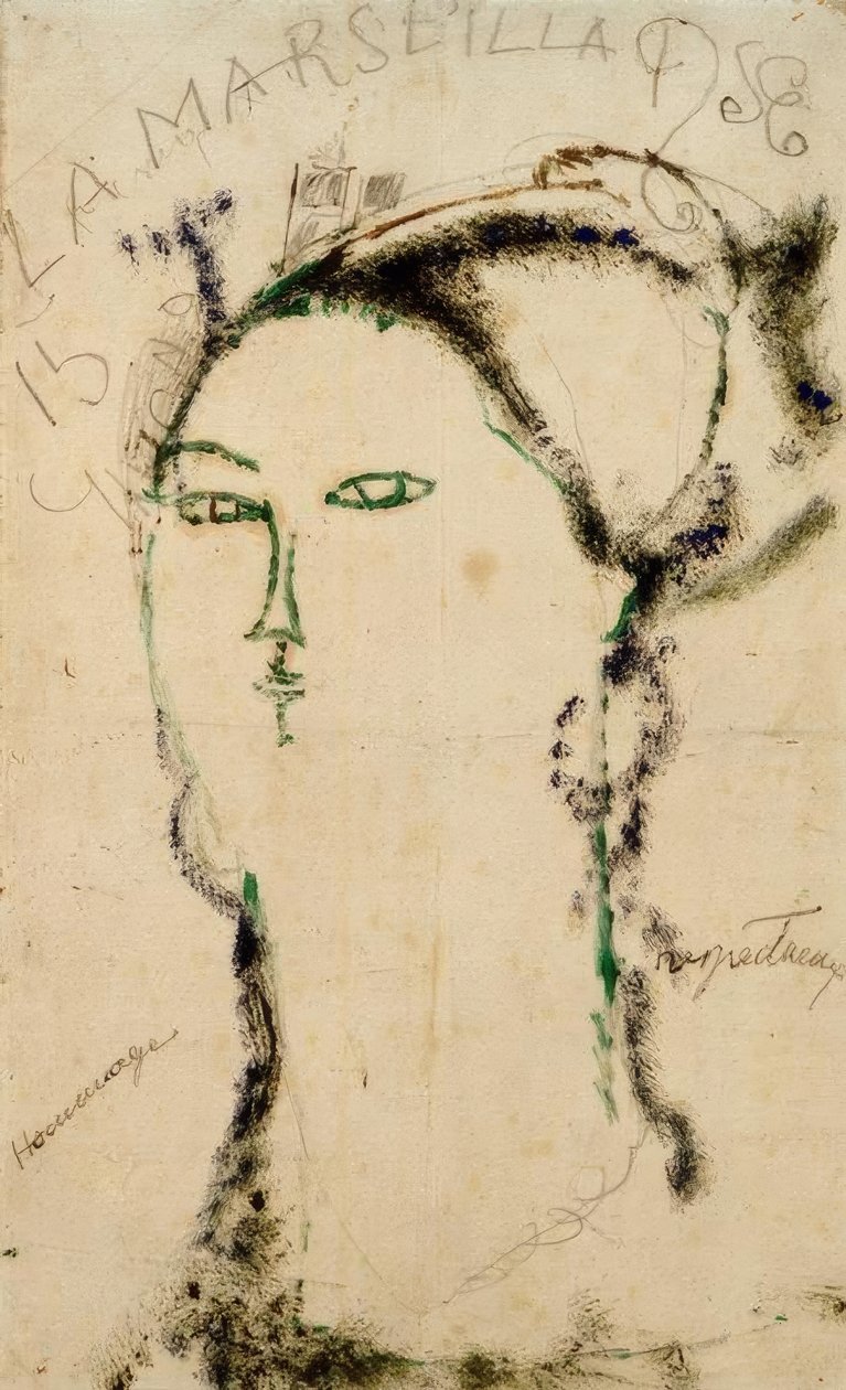 Madame Othon Friesz (La Marseillaise) od Amedeo Modigliani