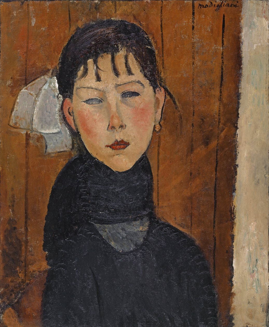 Marie (Marie, dcera lidu), 1918 od Amedeo Modigliani