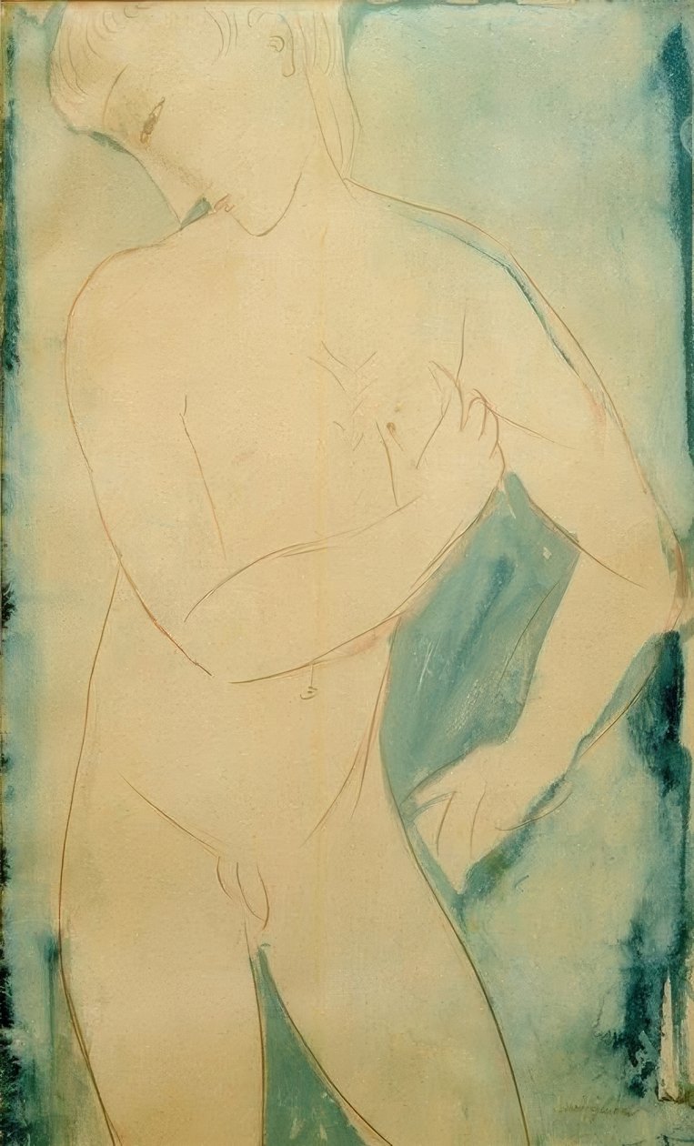 Nahý chlapec od Amedeo Modigliani