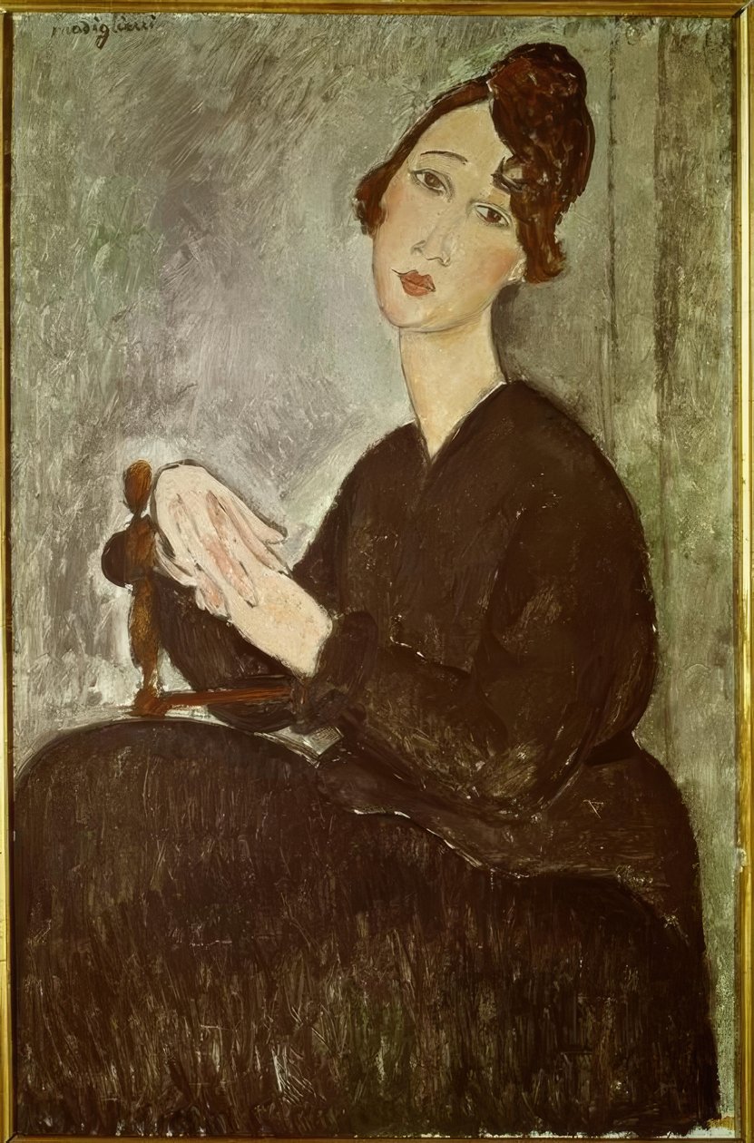Portrét Dédie (Odette Hayden) od Amedeo Modigliani