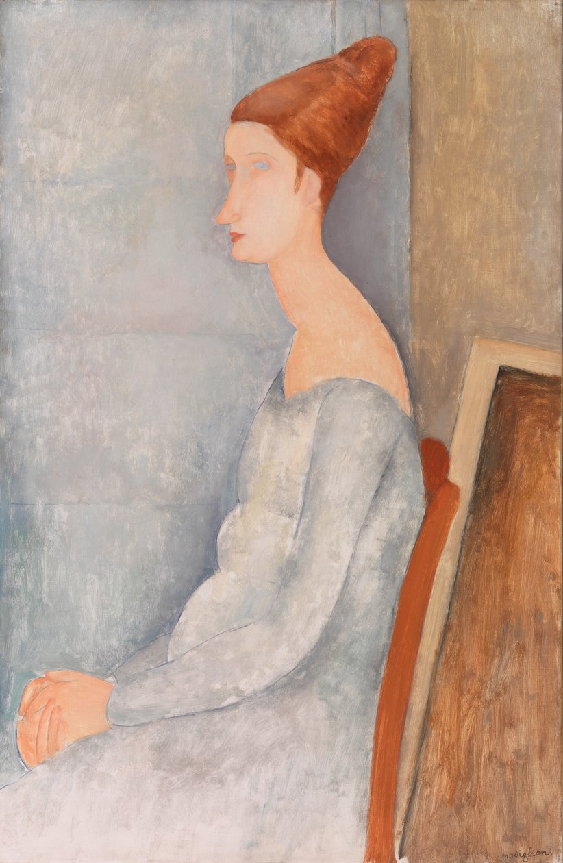 Portrét Jeanne Hébuterne (Portrét Jeanne Hébuterne) od Amedeo Modigliani
