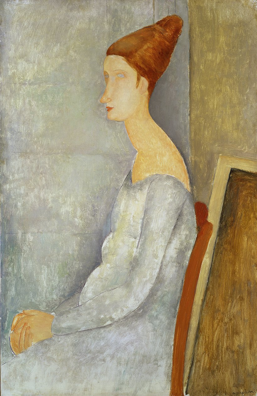 Portrét Jeanne Hebuterne, 1918 od Amedeo Modigliani