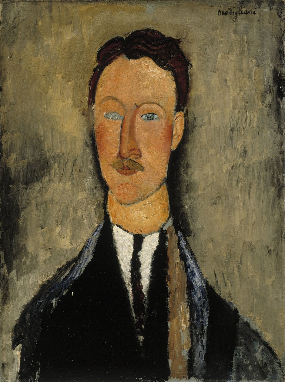 Portrét Léopold Survage 1879-1968 od Amedeo Modigliani