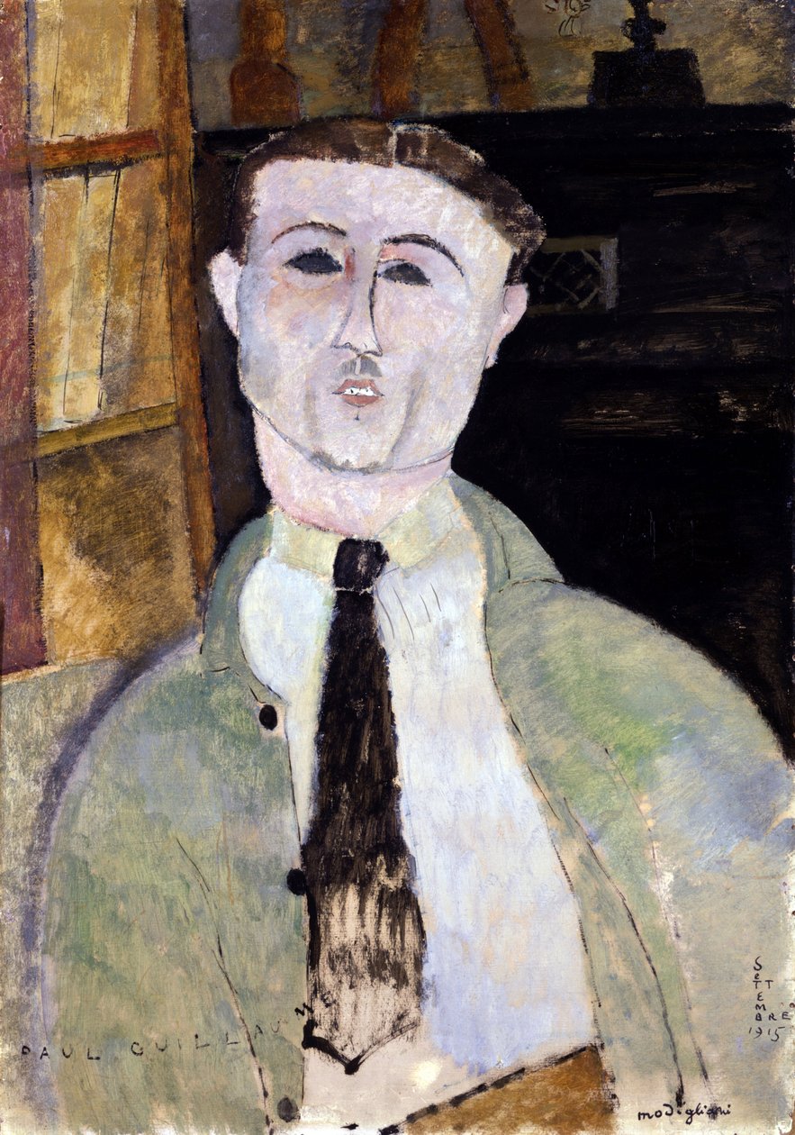 Portrét Paula Guillauma (obchodníka s uměním) od Amedeo Modigliani