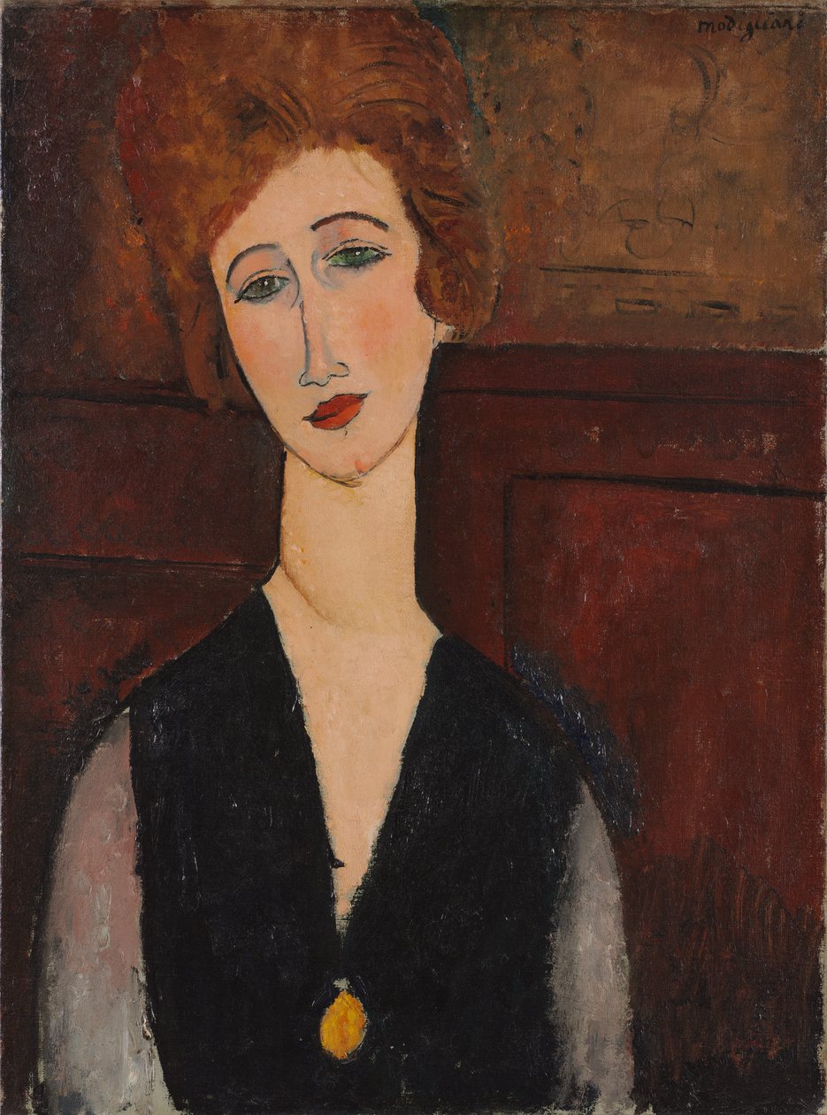 Portrét ženy od Amedeo Modigliani