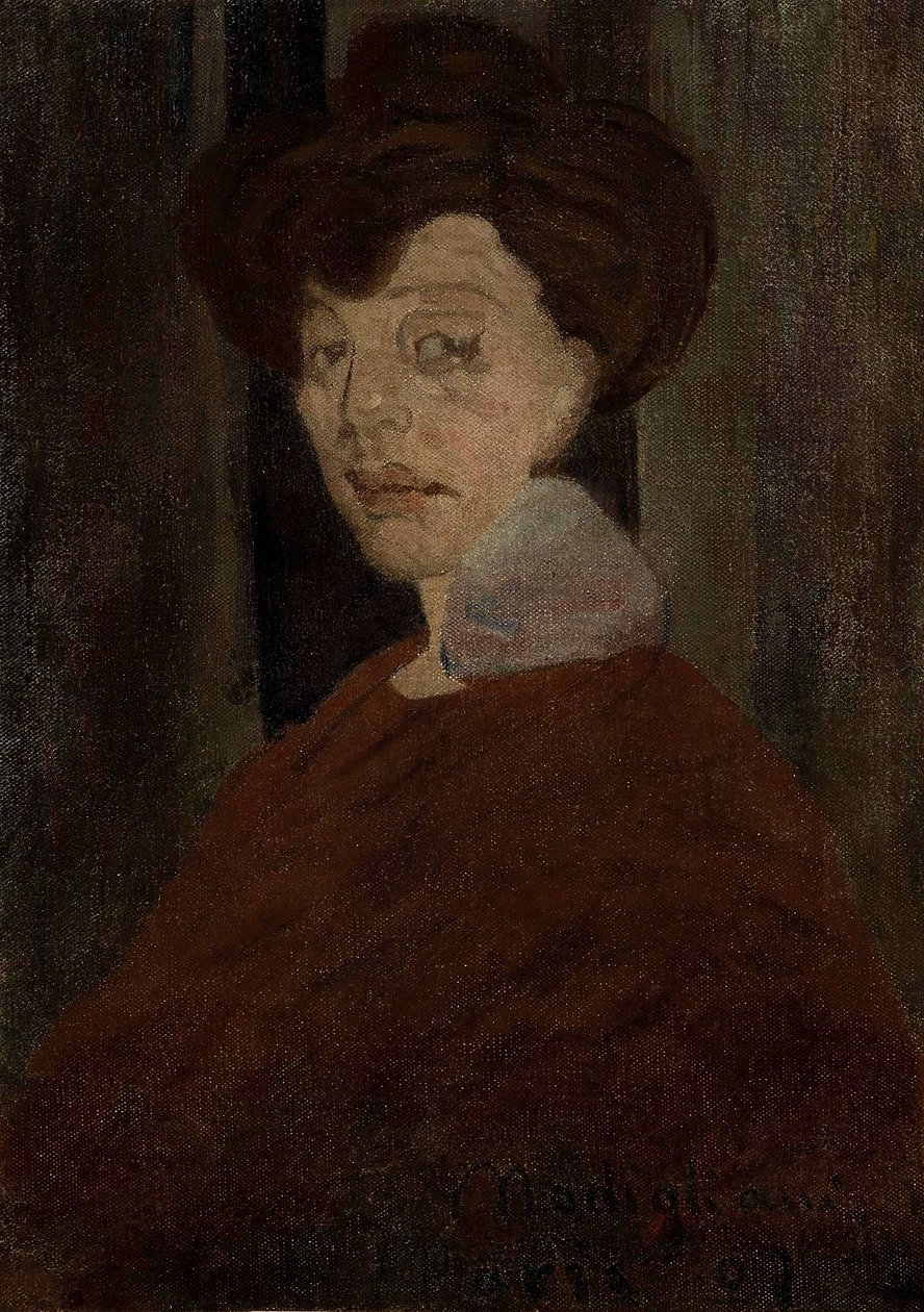 Portrét ženy od Amedeo Modigliani