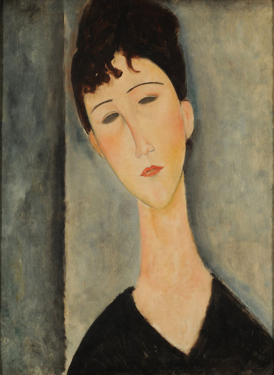 Portrét mladé ženy. od Amedeo Modigliani