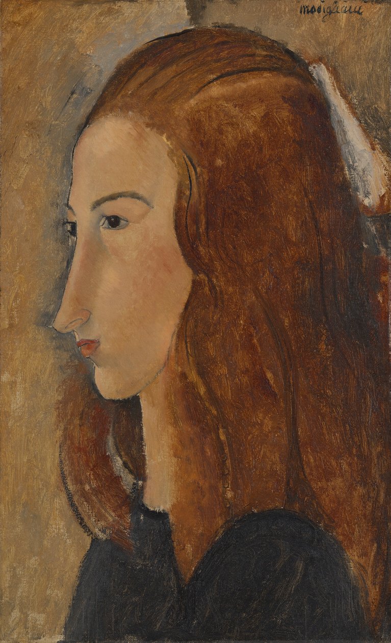 Portrét mladé ženy od Amedeo Modigliani