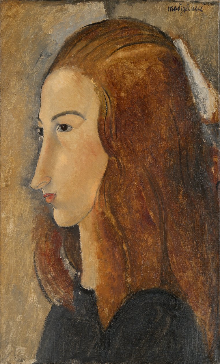 Portrét mladé ženy, 1918 od Amedeo Modigliani