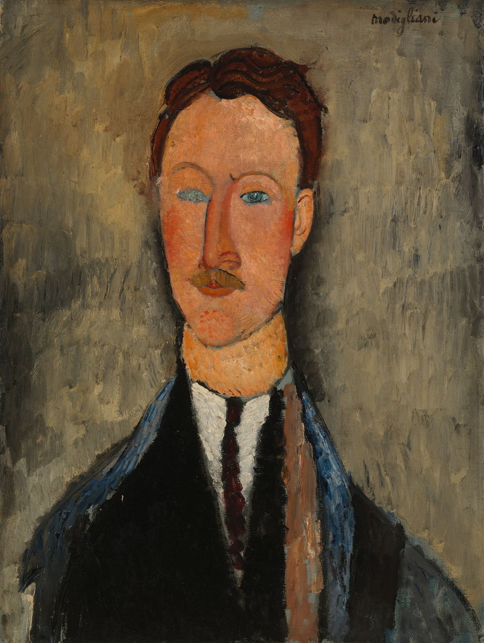 Portrét umělce Léopolda Survagea od Amedeo Modigliani