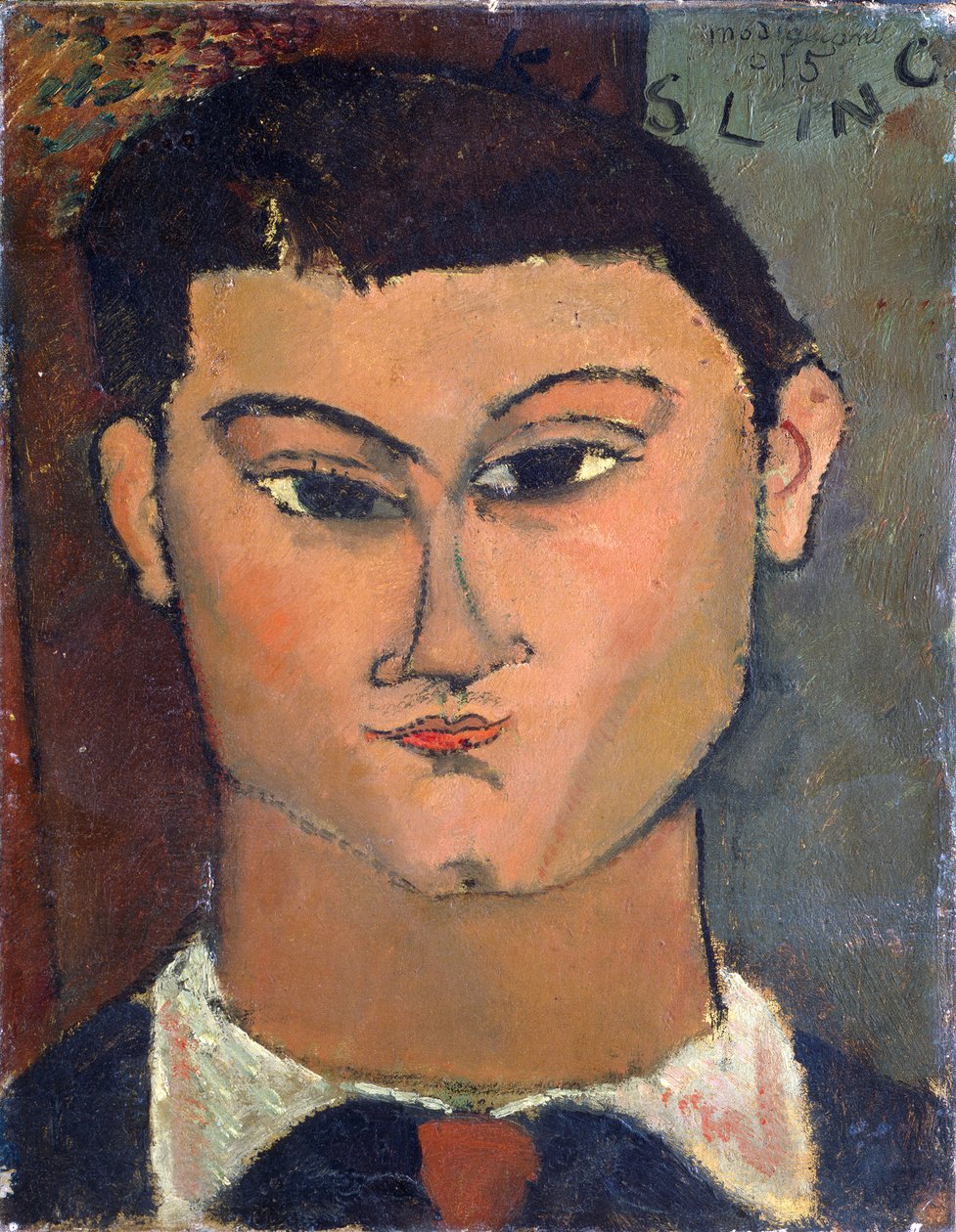 Portrét malíře Miose Kislinga od Amedeo Modigliani