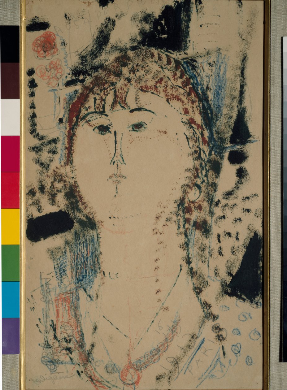 Obraz Rosa Porprina od Amedea Modiglianiho od Amedeo Modigliani