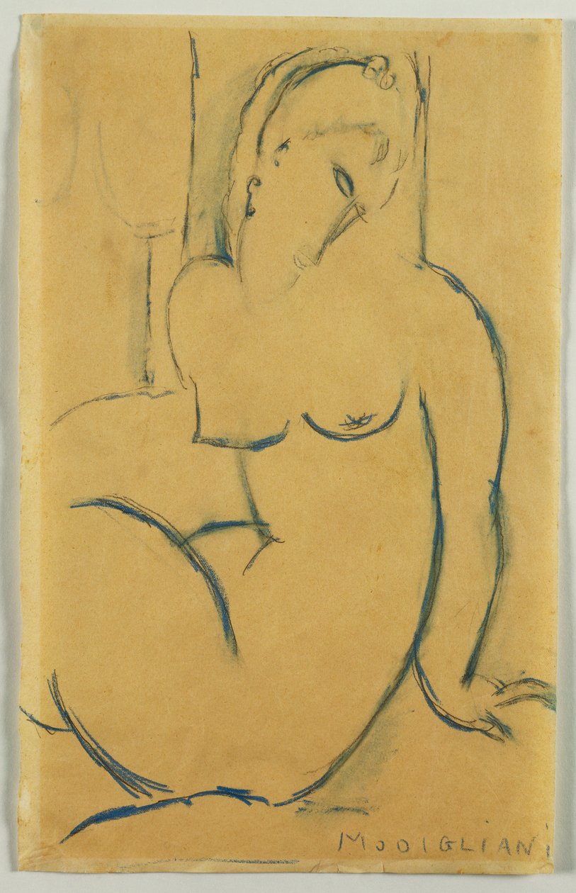 Sedící žena, 1914 od Amedeo Modigliani