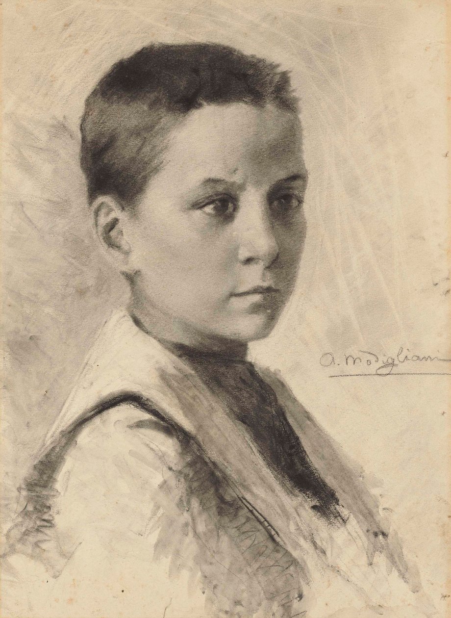 Autoportrét, 1899. od Amedeo Modigliani