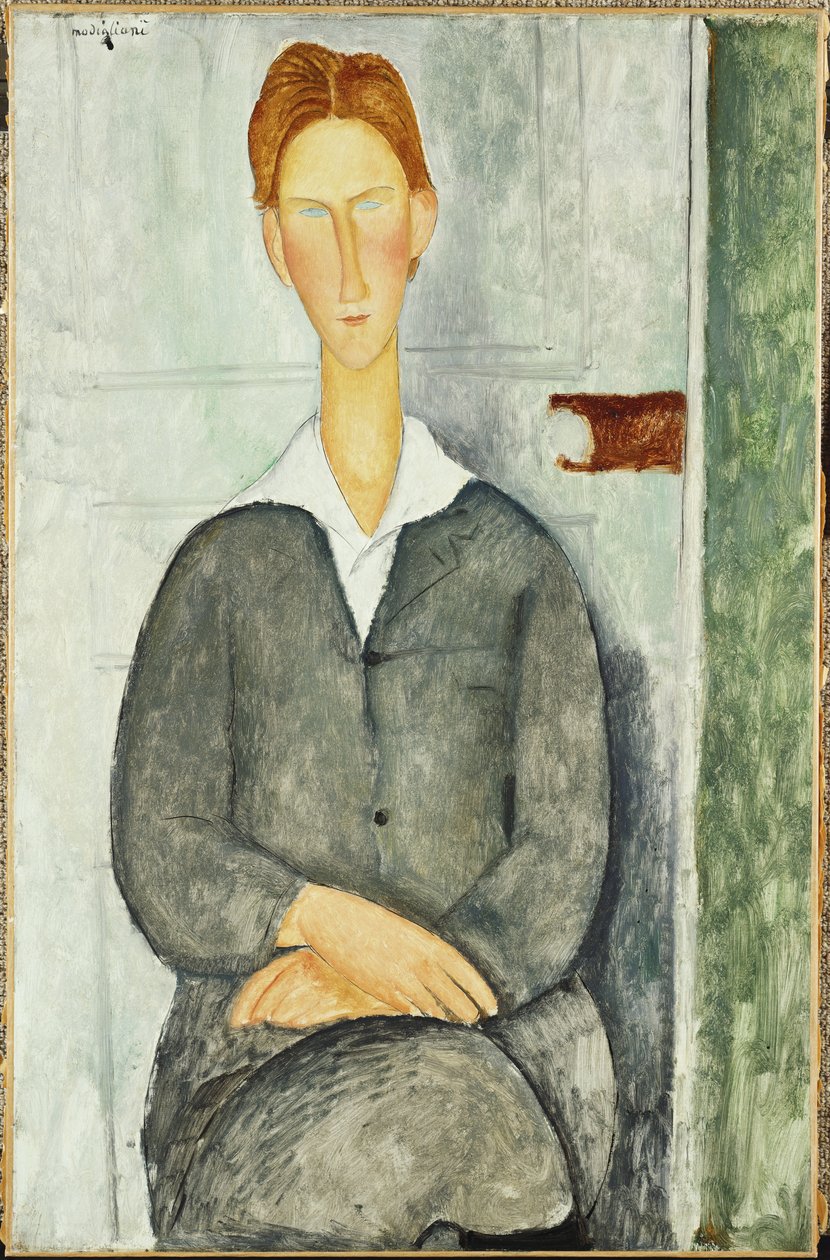 Mladý muž s červenými vlasy, 1919 od Amedeo Modigliani