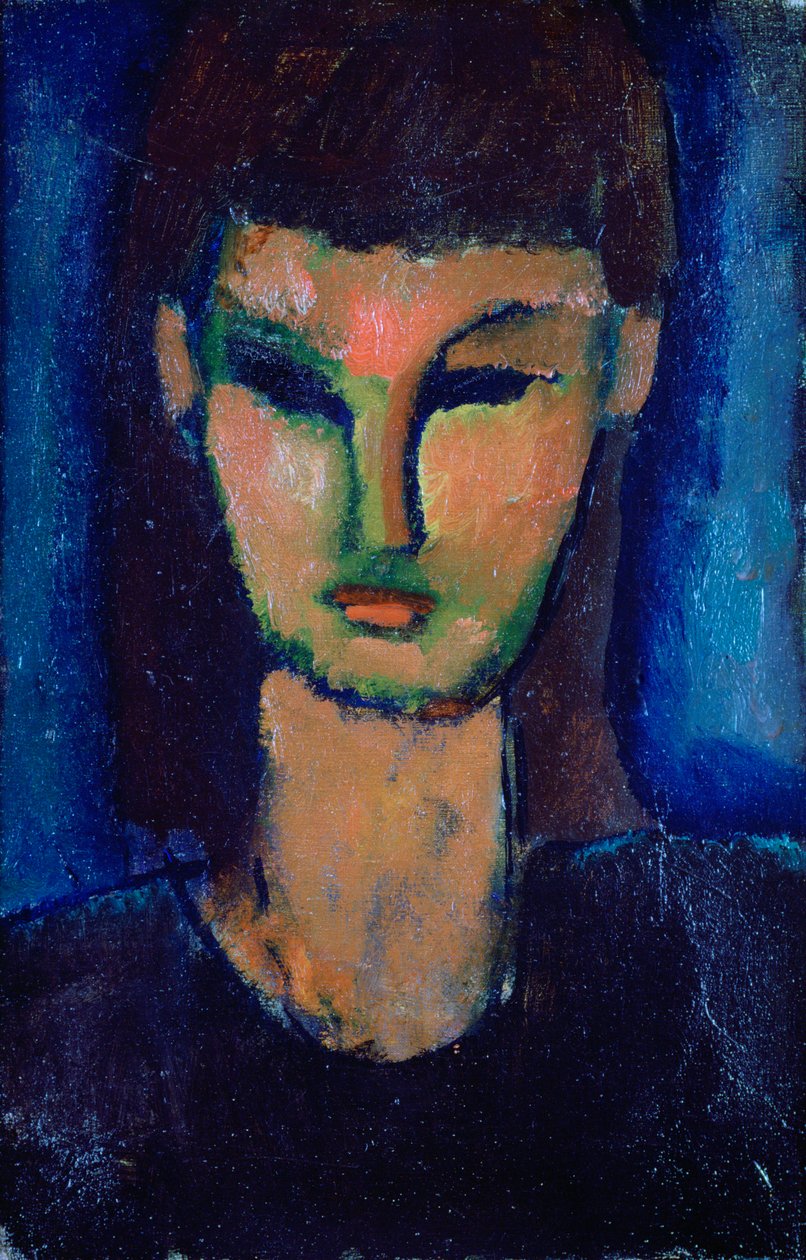 Mladá žena, c1910 od Amedeo Modigliani