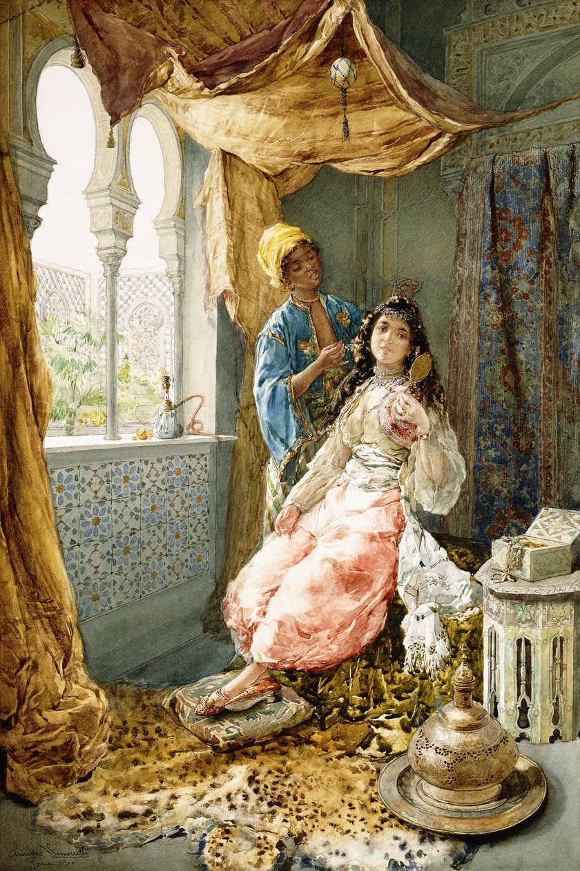 Sultánův oblíbenec, 1900 od Amedeo Momo Simonetti