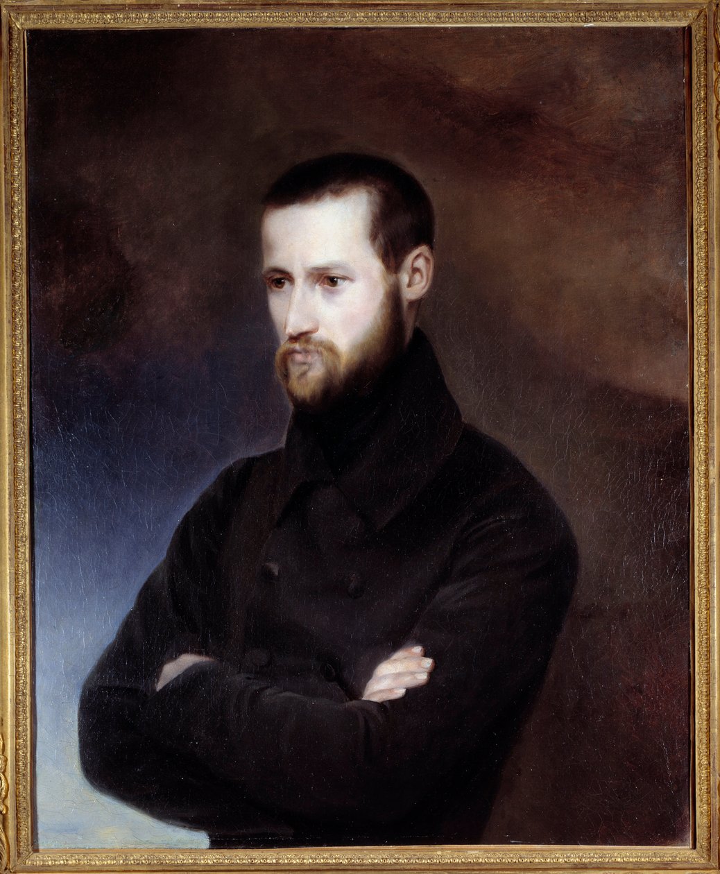 Portrét Louis Auguste (Louis-Auguste) Blanqui (1805-1881), politik. Obraz Amélie Suzanne Serre (1814-1841) od Amélie Suzanne Serre