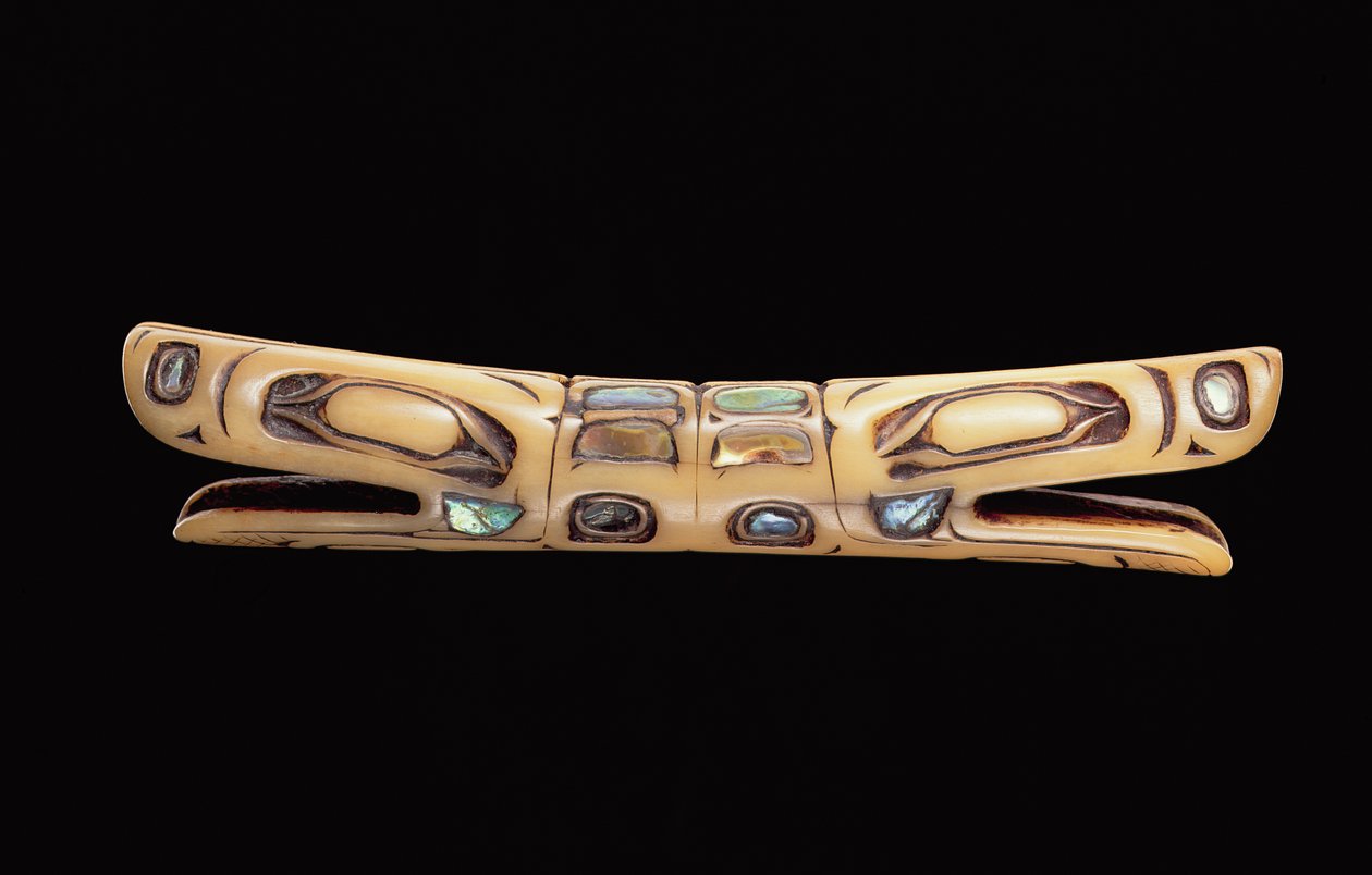 Native American Ornament (kost a perleť) od American