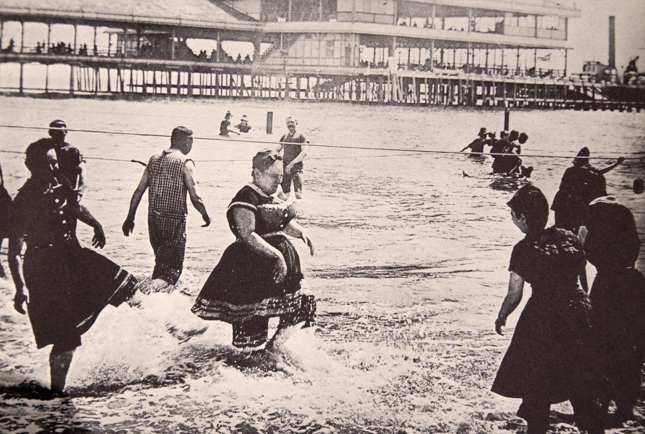 Americké přímořské letovisko, kolem roku 1890 od American Photographer