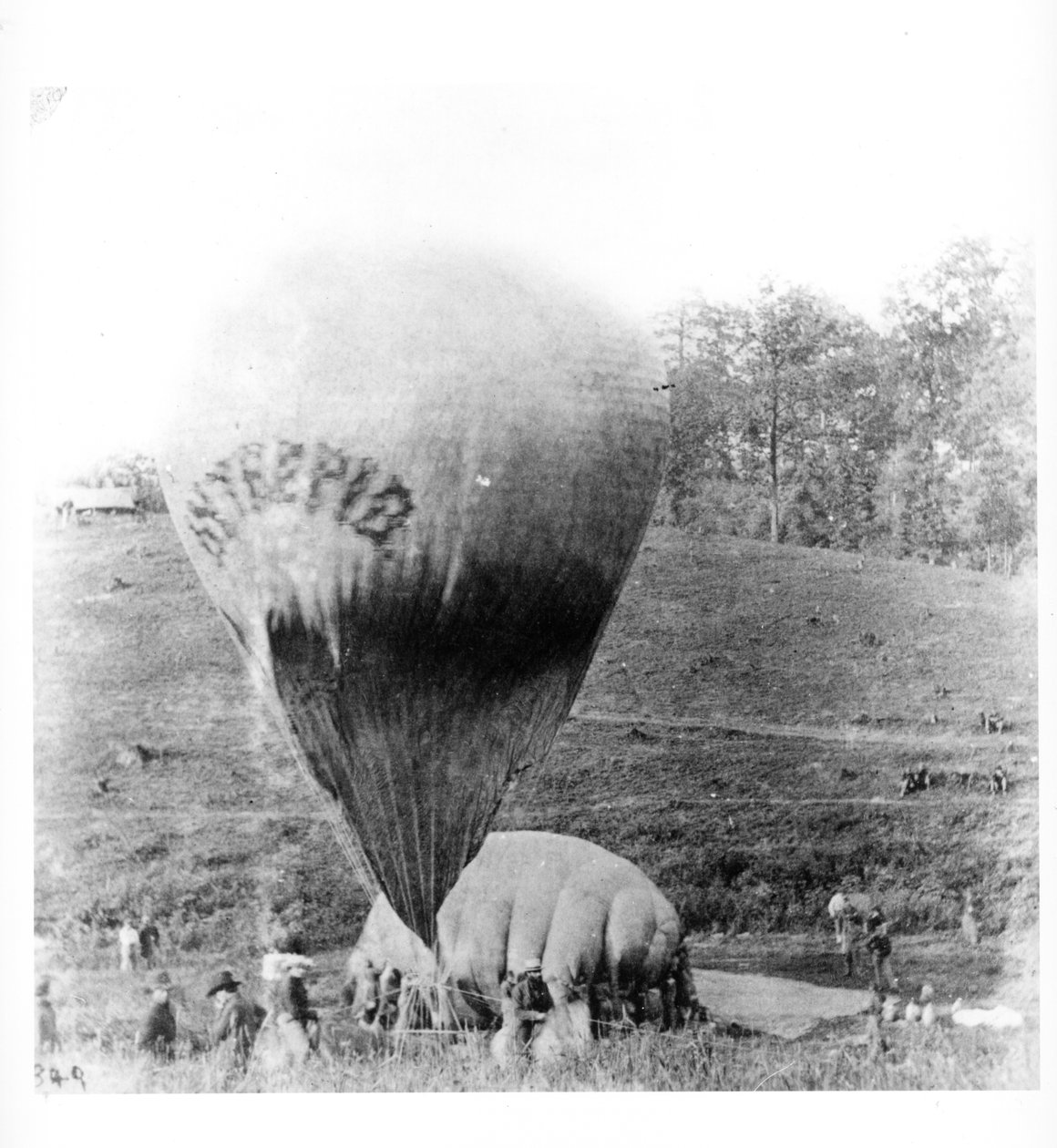 Balón poblíž Gaines Mill, Virginia, 1862 od American Photographer