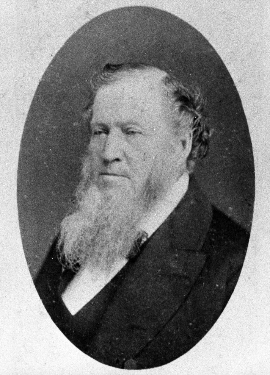 Brigham Young, kolem roku 1870 od American Photographer