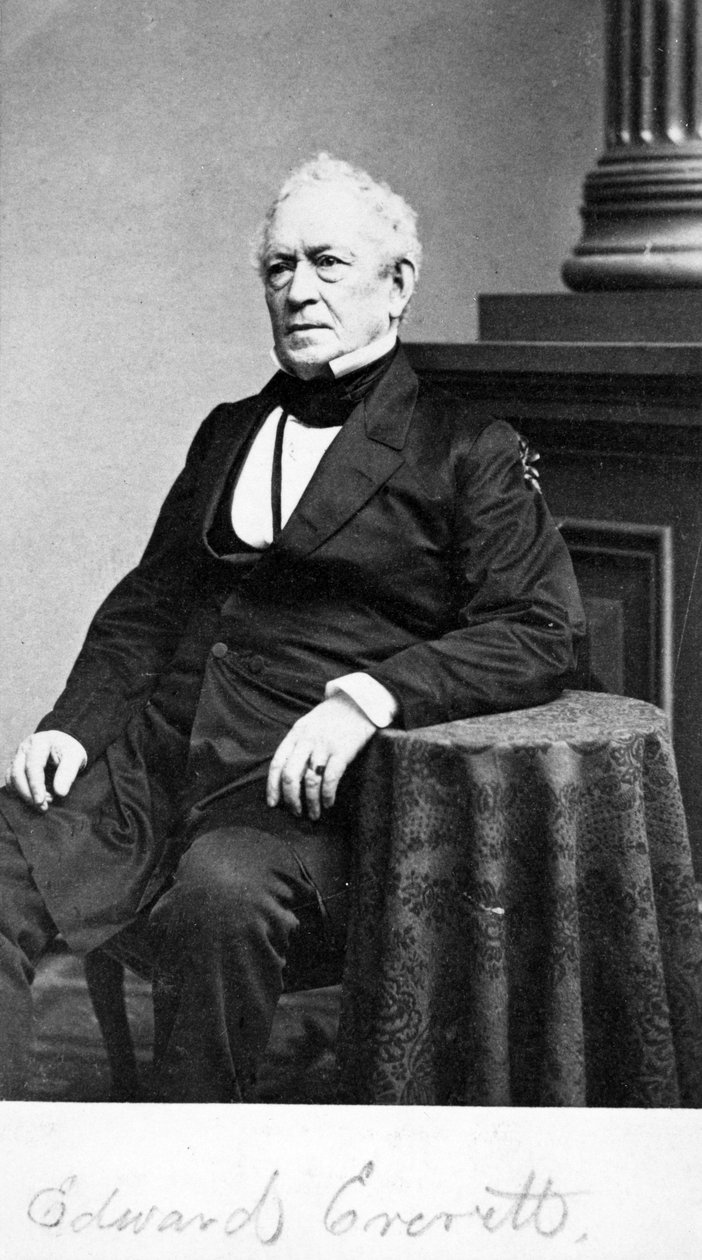 Edward Everett, kolem 1860-65 od American Photographer