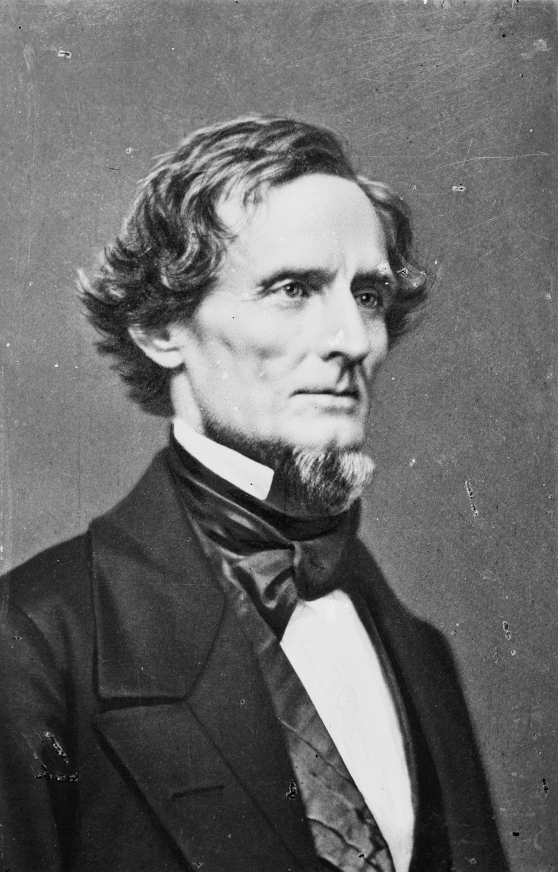 Jefferson Davis, 1855-65 od American Photographer