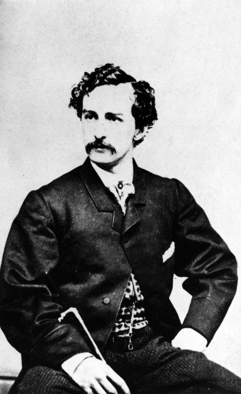 John Wilkes Booth, kolem roku 1860 od American Photographer