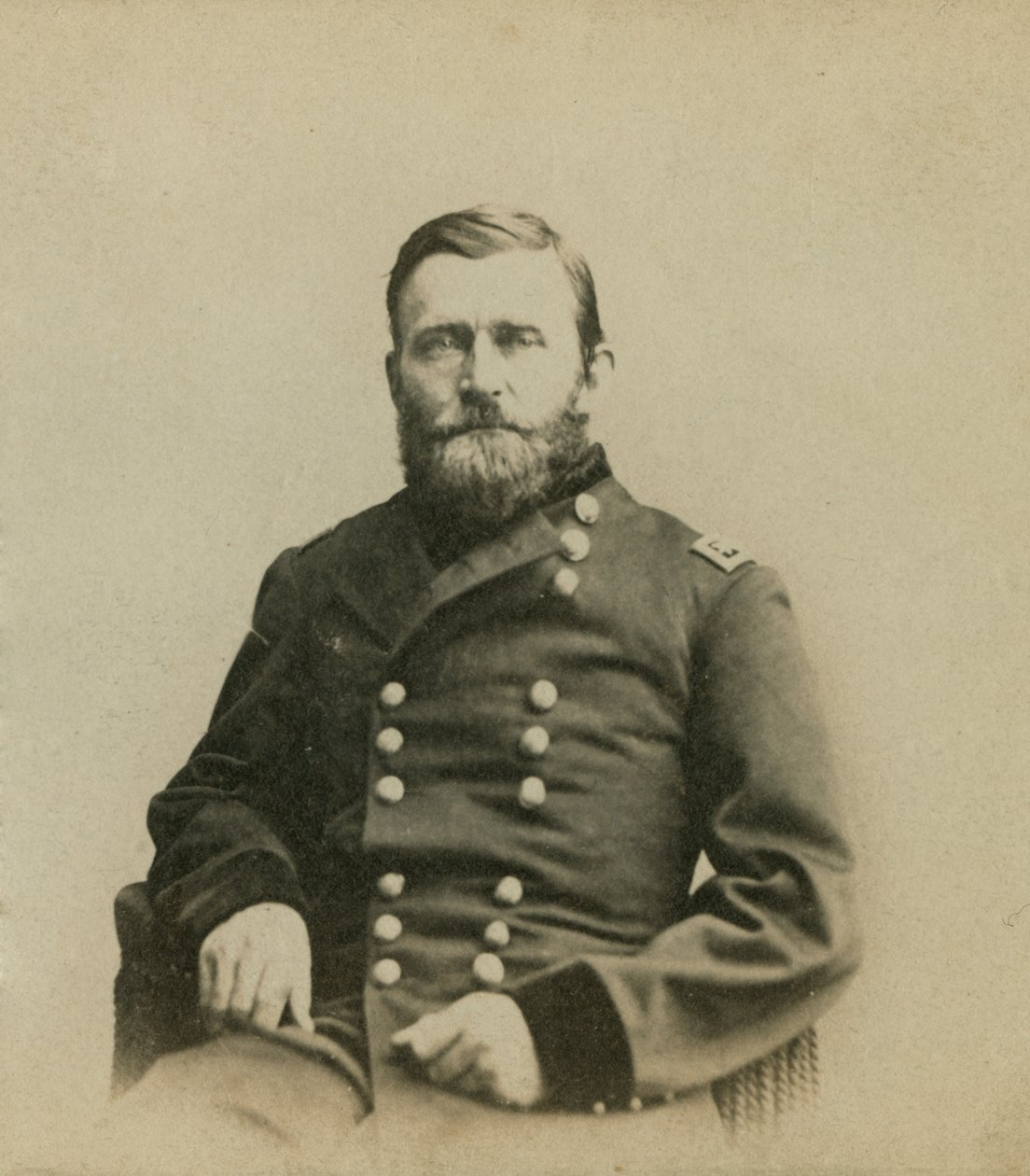 Generálporučík Ulysses S. Grant (1822-85) od American Photographer