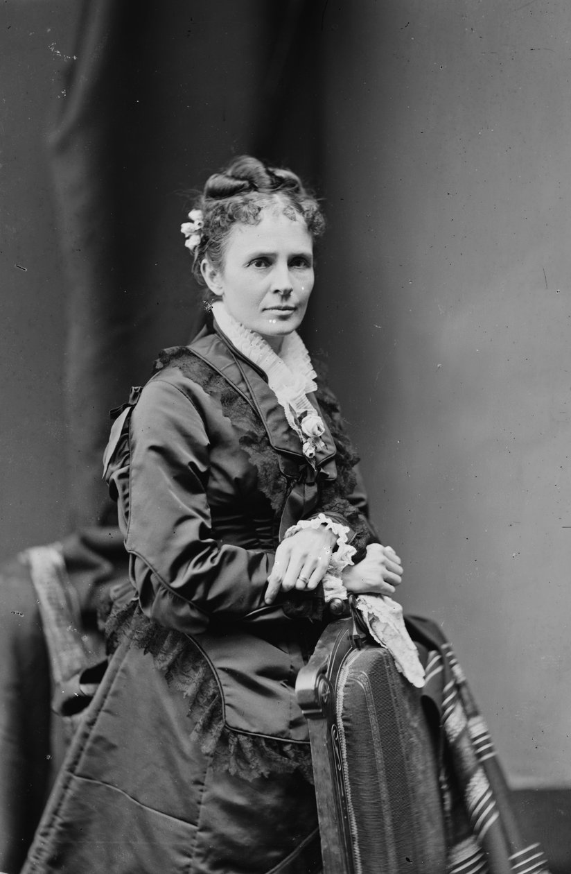 Paní James Garfield, 1870-80 od American Photographer
