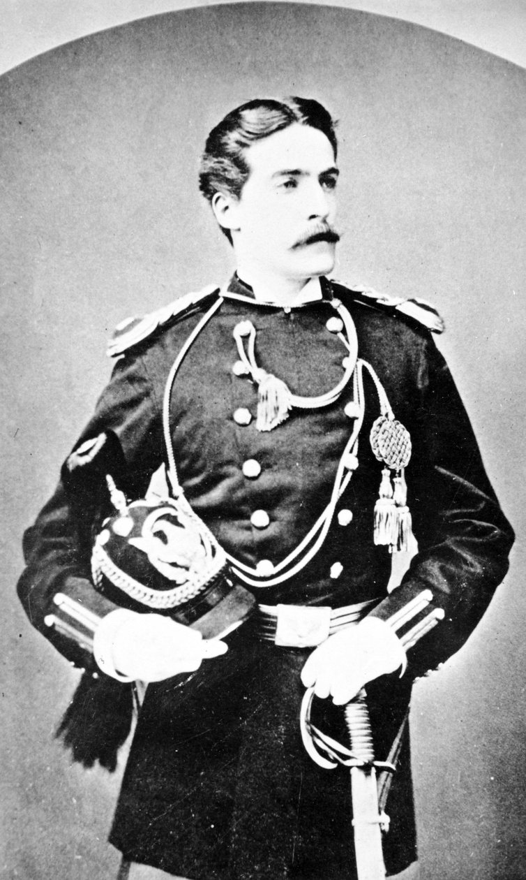 Jeden z Custersových důstojníků, kolem 1860 od American Photographer