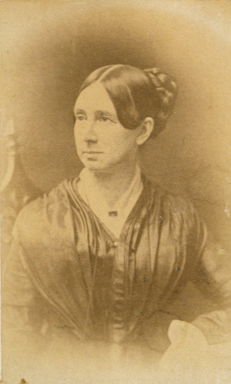 Portrét Dorothey Dix (1802-87), kolem roku 1840 (sépiová fotografie) od American Photographer