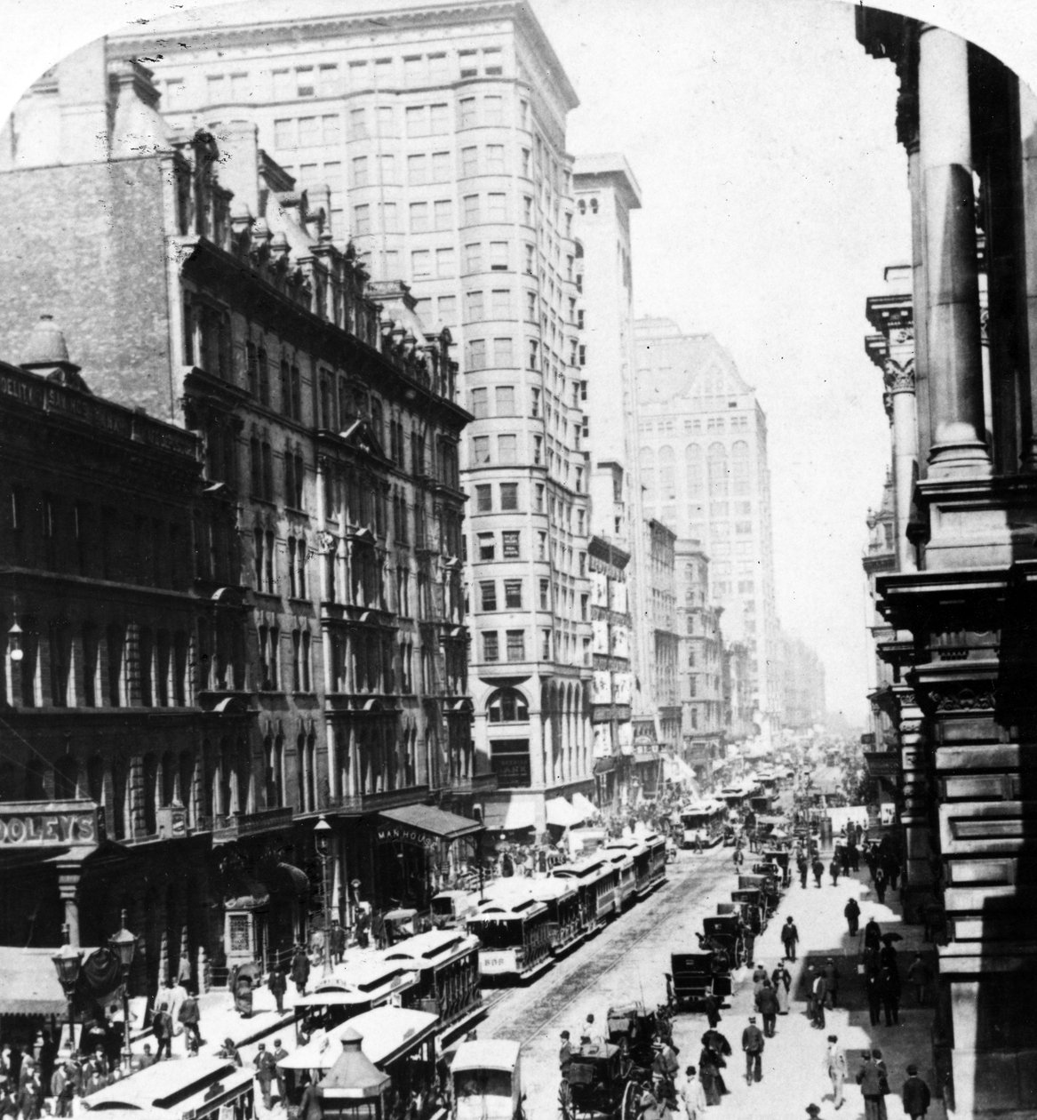 Randolph Street, Chicago, 1896 od American Photographer