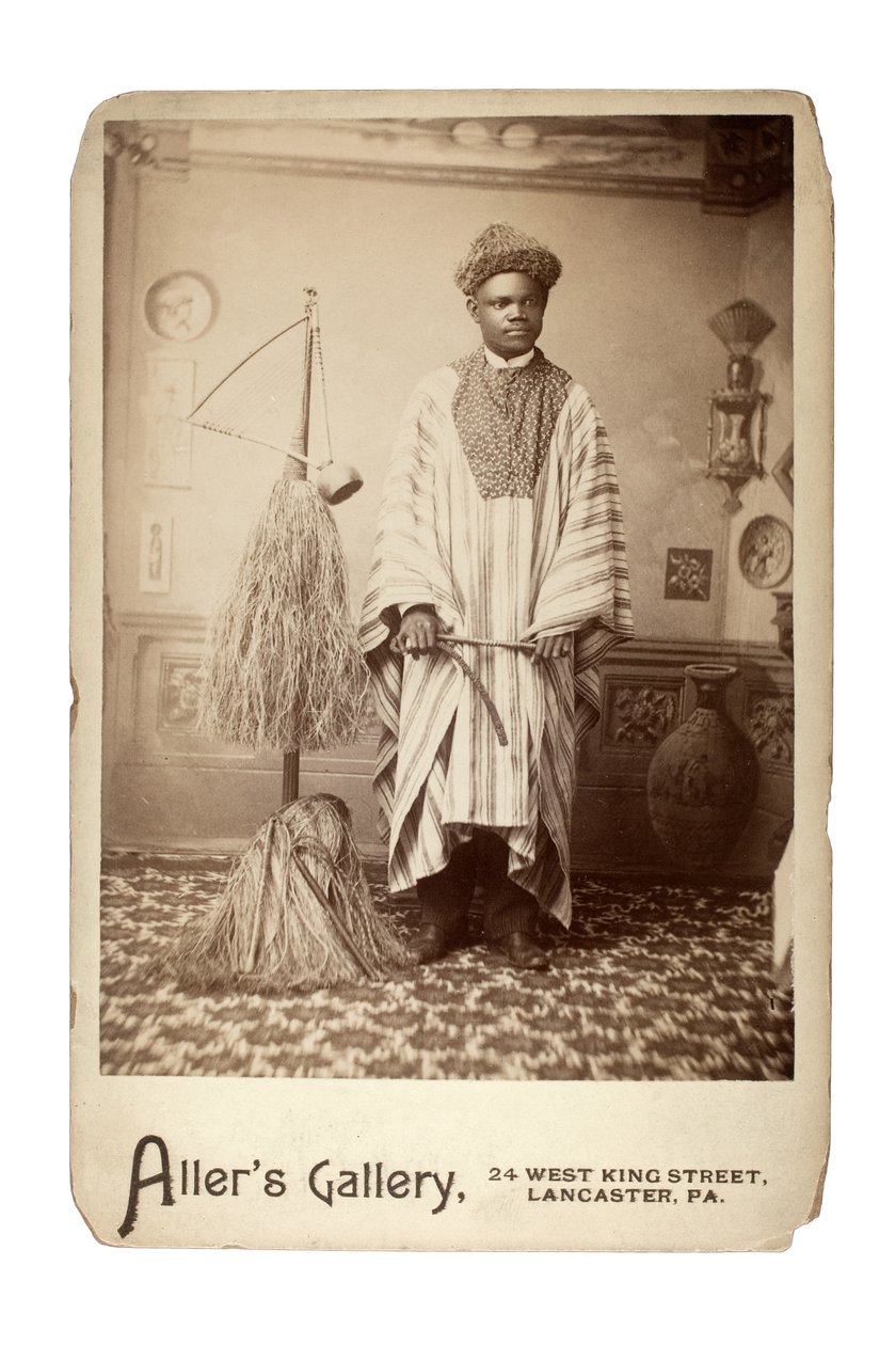 Rev. George B. Peabody, Lancaster, USA, asi 1891 (albumenový tisk) od American Photographer