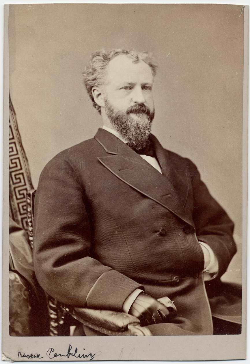 Roscoe Conkling (1829-88), americký senátor (foto alba) od American Photographer