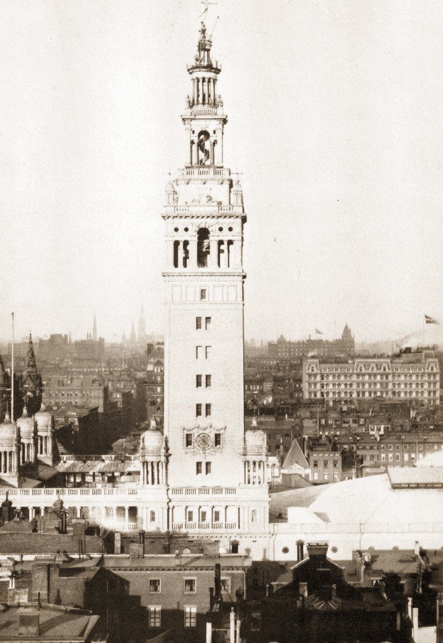 Druhá Madison Square Garden, mimo Madison Square, kolem roku 1895 od American Photographer