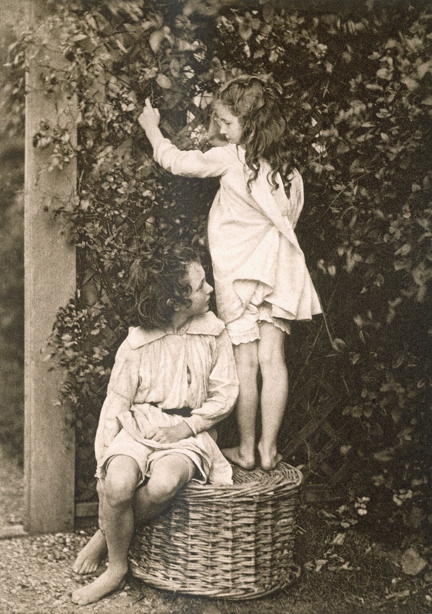 The Summer Garden, od Sun Artists: A Serial of Artistic Photography, vydal Kegan Paul, Trench Trubner, Londýn, 1889-91 od American Photographer