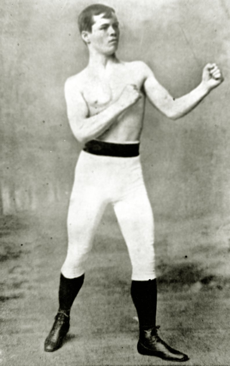 Tommy Warren, 1885 (sépiová fotografie) od American Photographer