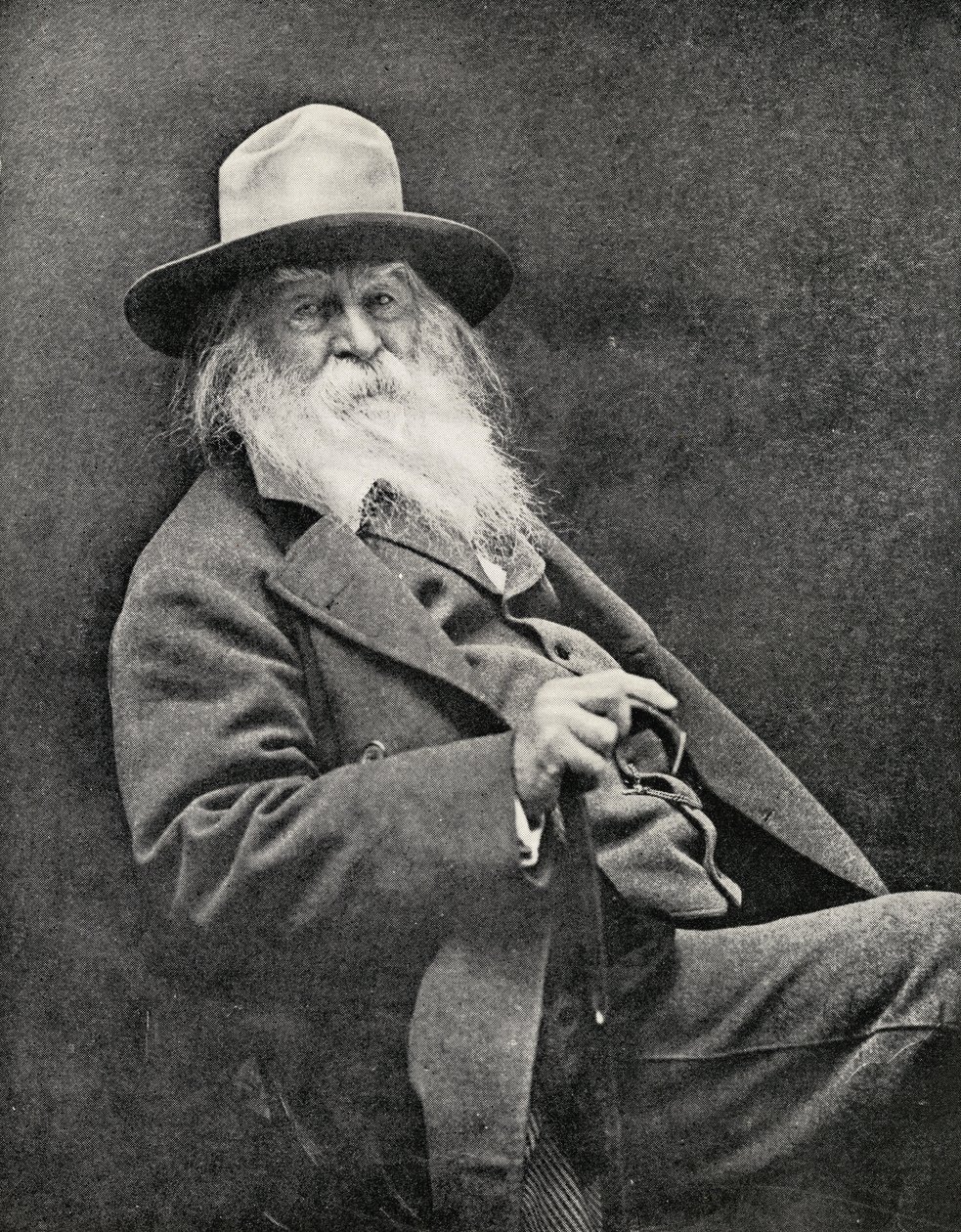 Walt Whitman (1819–1891) od American Photographer