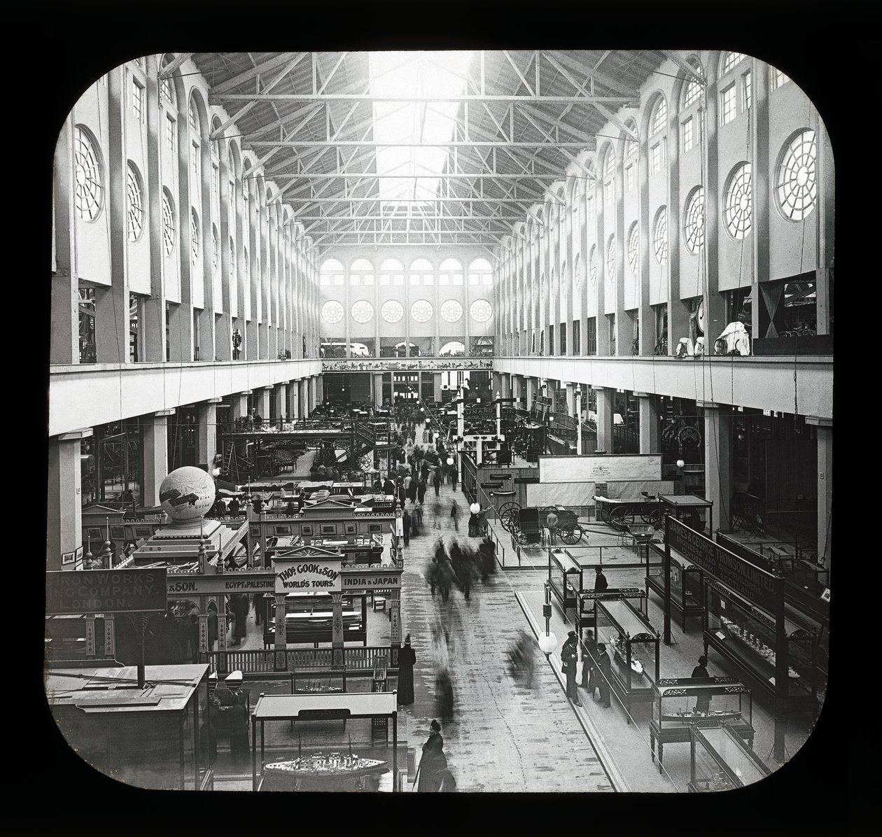 Světová kolumbijská výstava: New York State Building, Chicago, 1893 (skluzavka s lucernou) od American Photographer