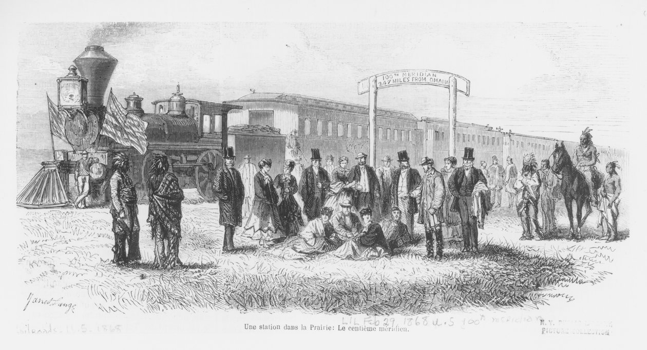 Stanice v prérii: 100. poledník od American School