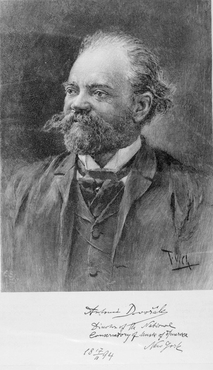 Anton Dvořák, 1894 od American School
